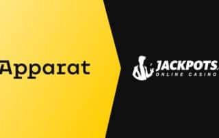 Apparat Gaming Partnerschaft mit Jackpots.ch