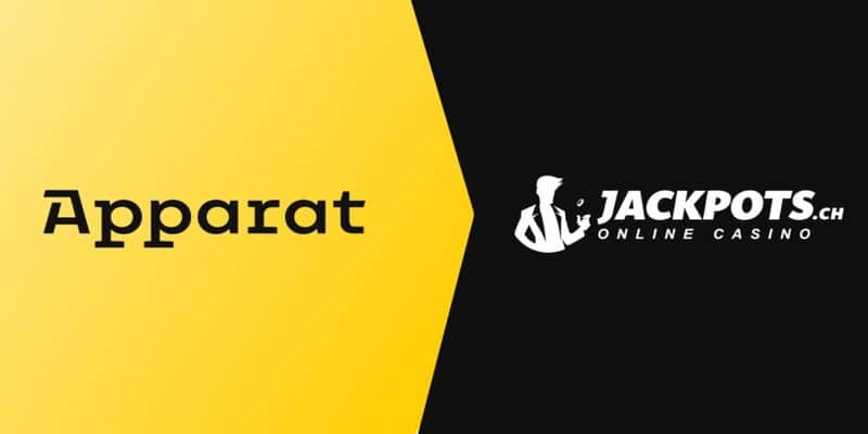 Apparat Gaming Partnerschaft mit Jackpots.ch