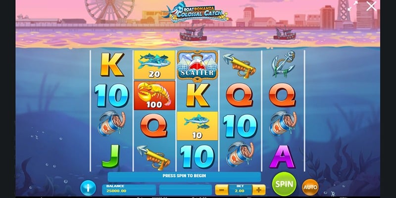Boat Bonanza Colossal Catch (Play’n Go)