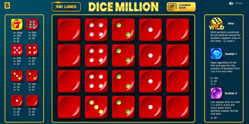 Dice Million (BGaming)