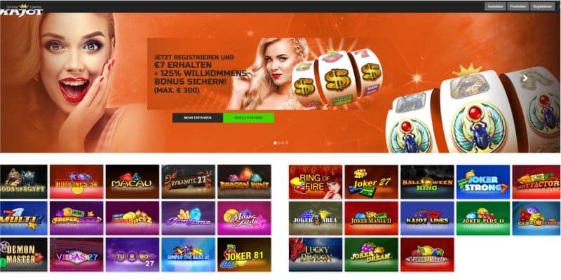 Kajot Casino Bonus NEU