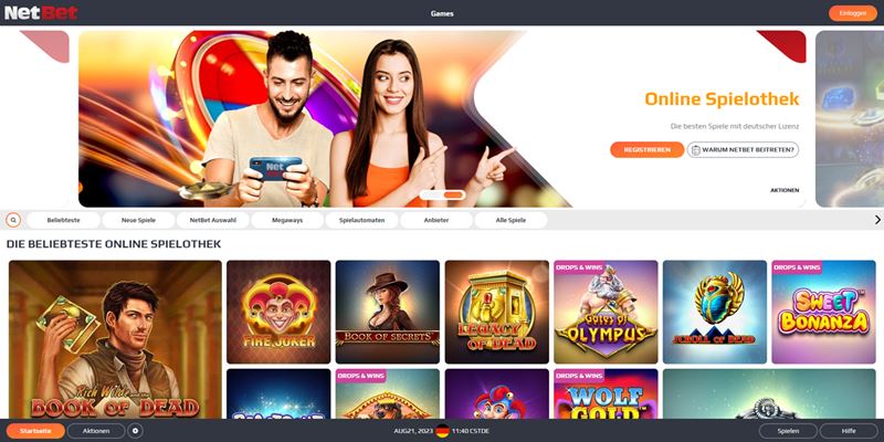 NetBet Casino Test