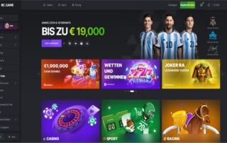 BCGame Casino Bonus gratis1