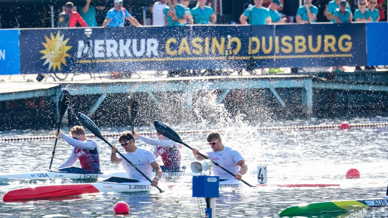 Merkur Casino Duisburg als Sponsor bei Kanu-Weltmeisterschaft auf