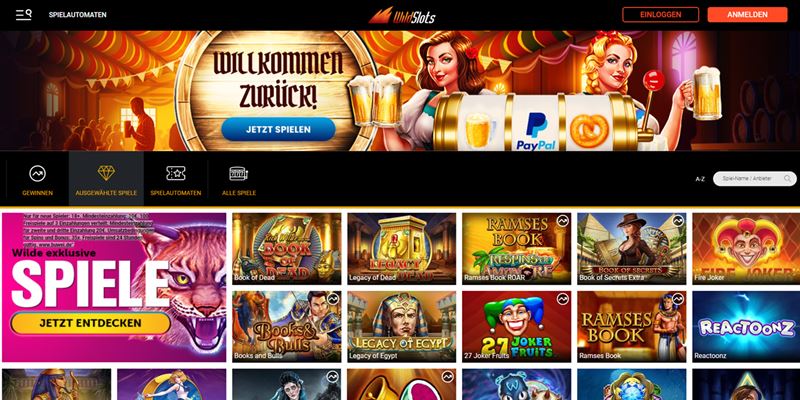 WildSlots Casino Test