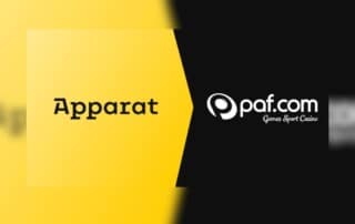 Apparat Gaming Partnerschaft mit paf Casino