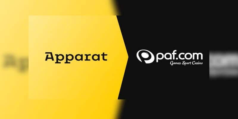 Apparat Gaming Partnerschaft mit Paf Casino