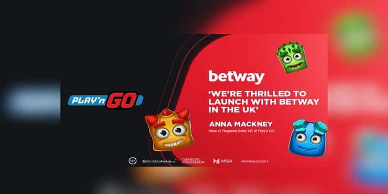 Betway und Play´n Go