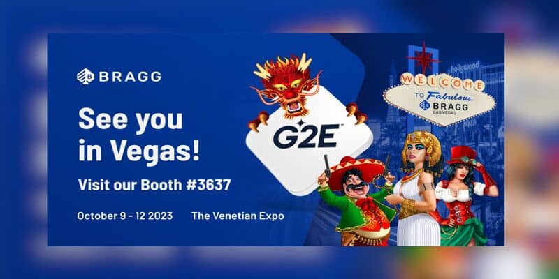 Bragg Gaming auf der G2E in Las Vegas.