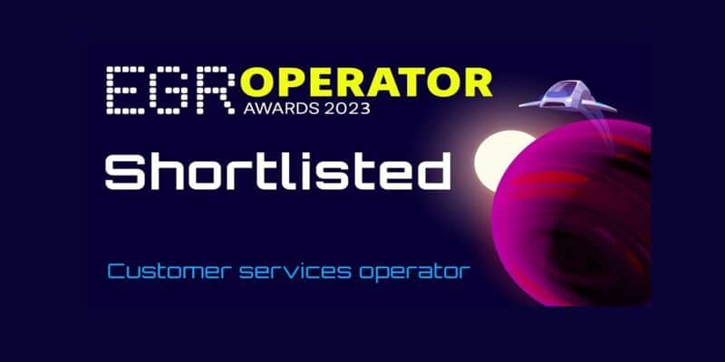 EGR Operator Award 2023 in London.