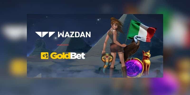 Wazdan Partnerschaft mit Goldbet.it