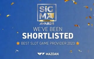 Wazdan SiGMA Europe Awards 2023 nominiert