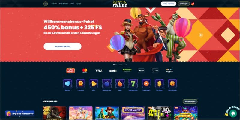 Casino Rollino Bonus