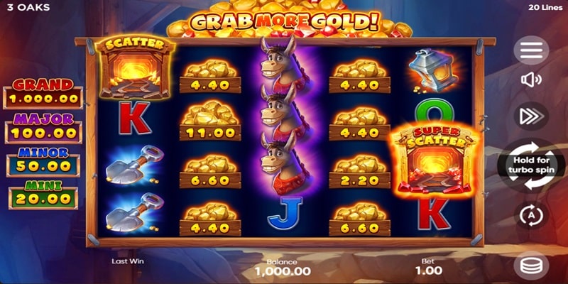 Grab More Gold! (3Oaks)