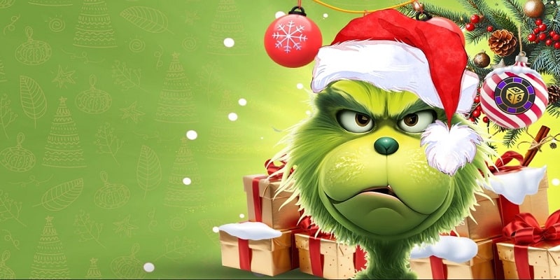 Grinch's Holiday Heist at Playfina Casino