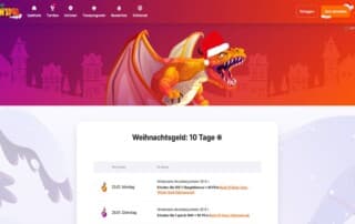 Hit'N'Spin 10 Tage Weihnachtsgeld 2023