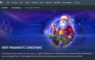 Jet Casino Weihnachtsaktion 2023