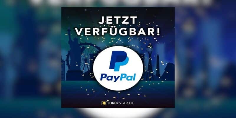 Jokerstar ist neues PayPal Casino.