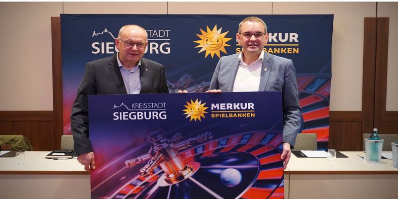 Siegburg wird sechster Merkur Spielbanken Standort in NRW.