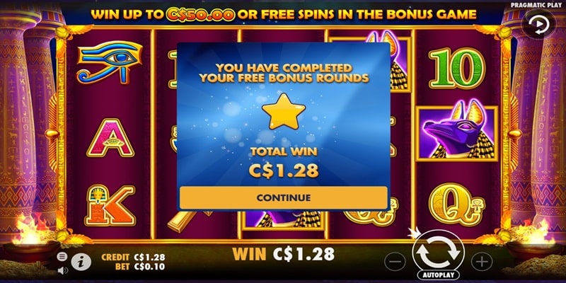 NDB Free Spins Winnings