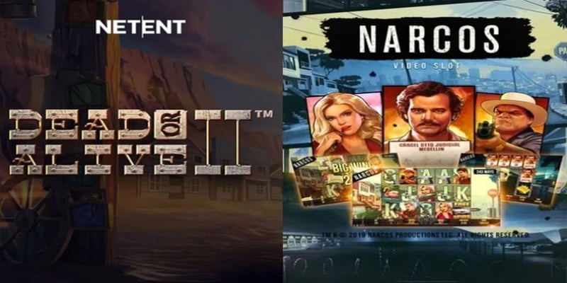 Narcos and Dead or Alive (NetEnt)