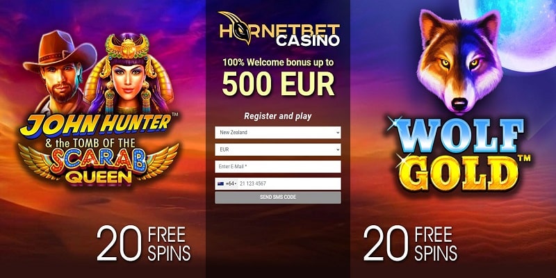 Our 40 Free Spins Hornetbet CasinoNo Deposit Bonus Review