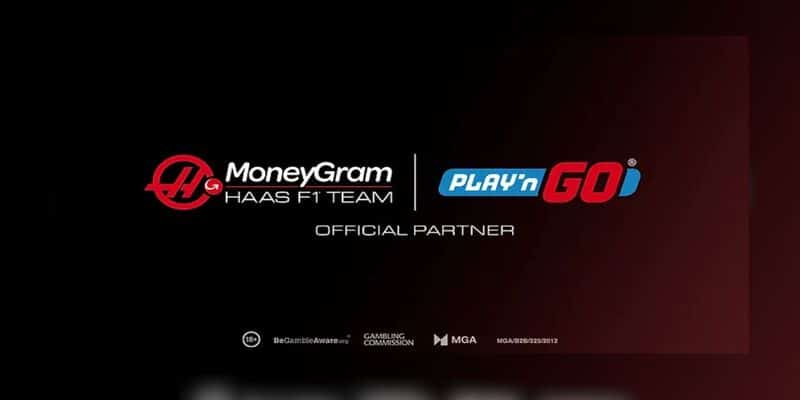 Play´n Go wird Sponsor von F1-Team.