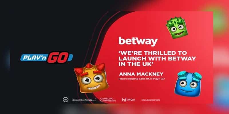 Betway und Play´n GO gehen Partnerschaft ein.