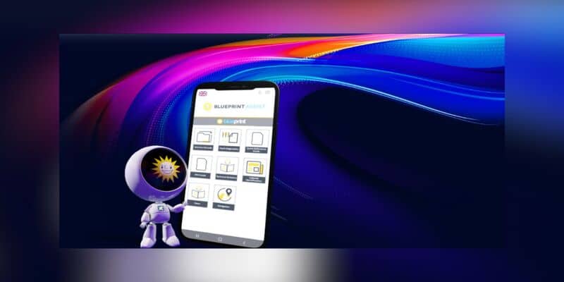 Blueprint Assist App unterstützt Glücksspielunternehmen.