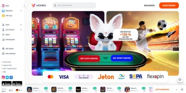 Monro Casino Bewertung