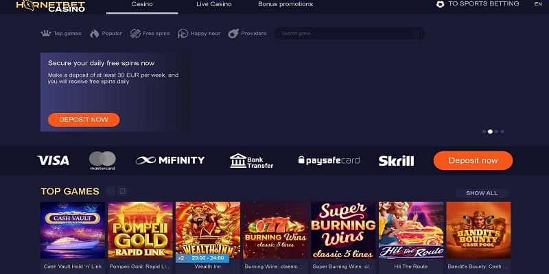 Our In-Depth HornetBet Casino Review