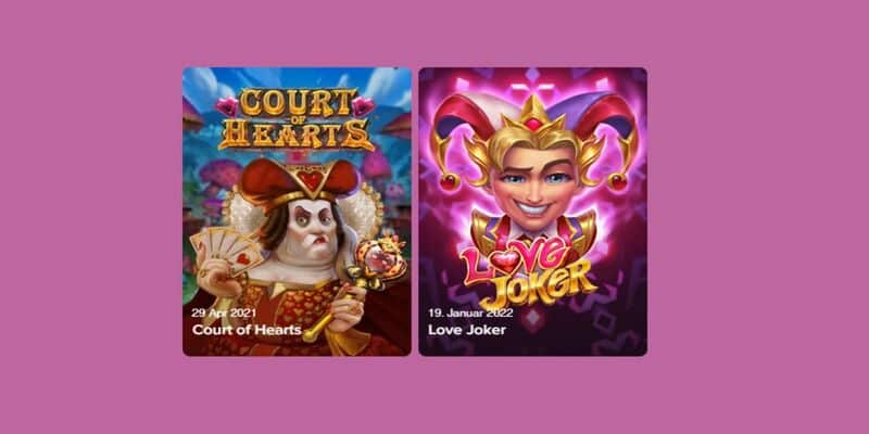 Spielautomaten zum Valentinstag von Play´n GO.
