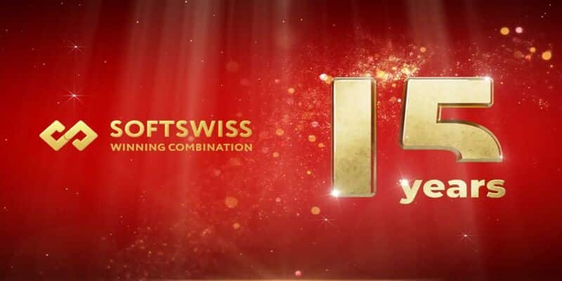 SOFTSWISS wird 15 Jahre alt.