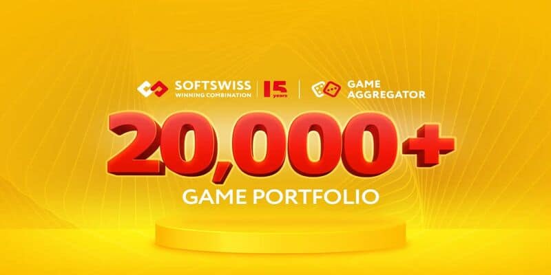 SOFTSWISS Portfolio beträgt 20.000 Spiele.