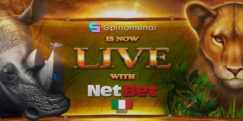 NetBet und Spinomenal schließen Deal.