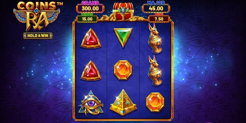 Coins of Ra Hold & Win (Betsoft)