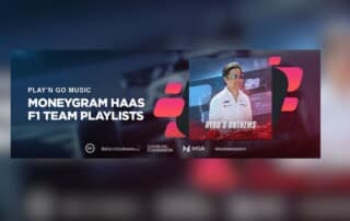 Play'n GO Musik MoneyGram Haas F1 Team