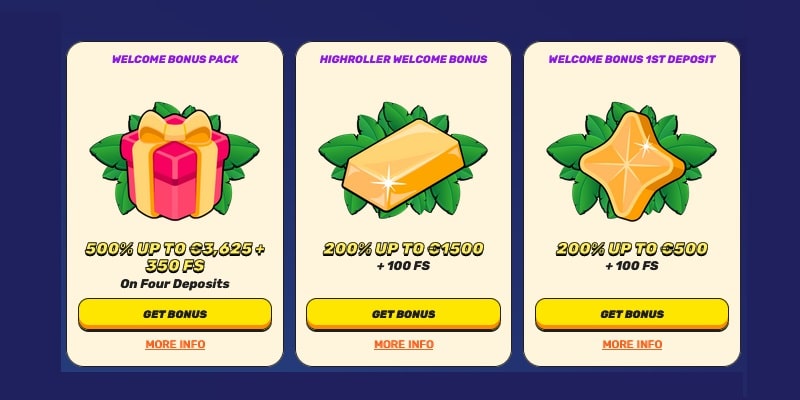 Gamblezen Welcome Bonus Packages