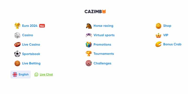 Cazimba Gambling Platform Lobbies