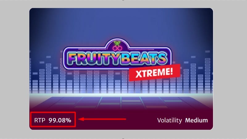 Fruity Beats Xtreme (99.08% RTP)