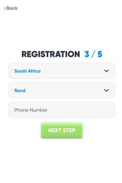 Step 3 - Cazimbo Registration