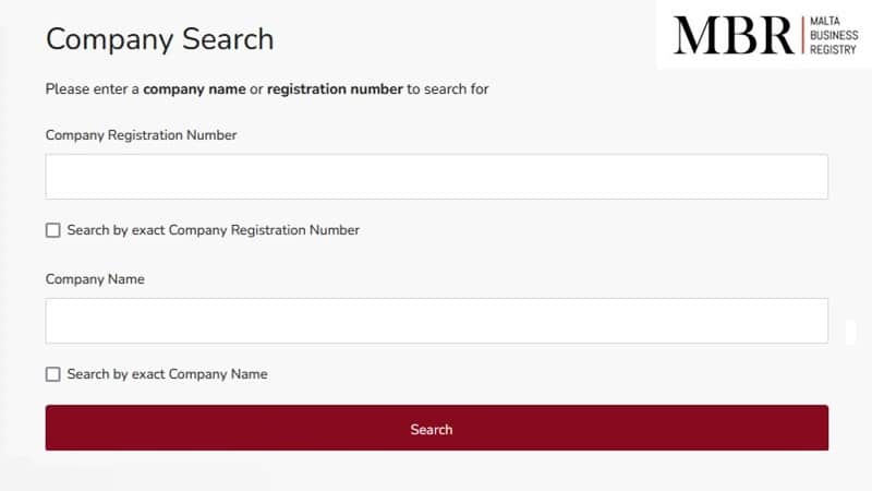 Malta Business Registry Search