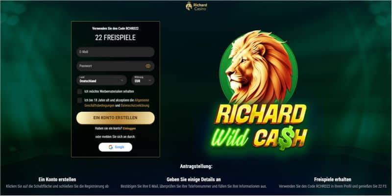 Richard Casino Bonus