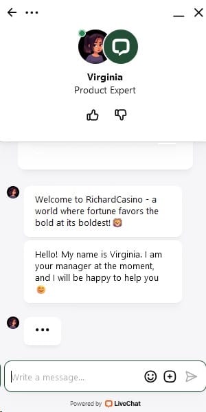 Richard Casino Live Chat