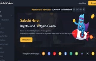 Satoshi Hero Casino Test