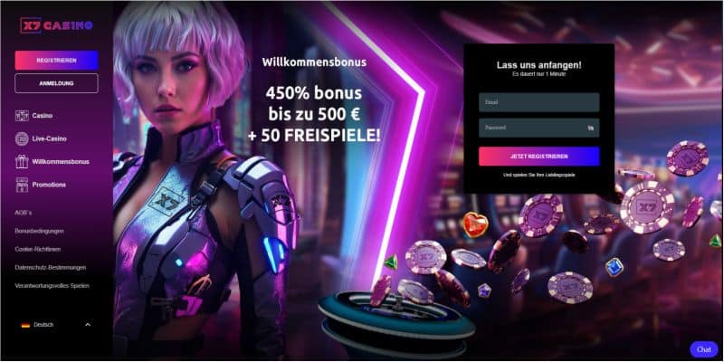 x7Casino Bonus