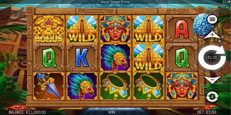 Mayan Temple Riches (Hungrybear-Yggdrasil)