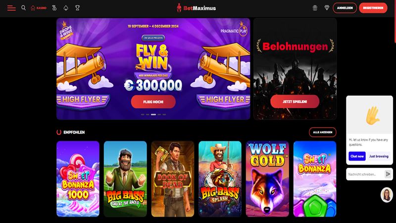 BetMaximus Casino Test