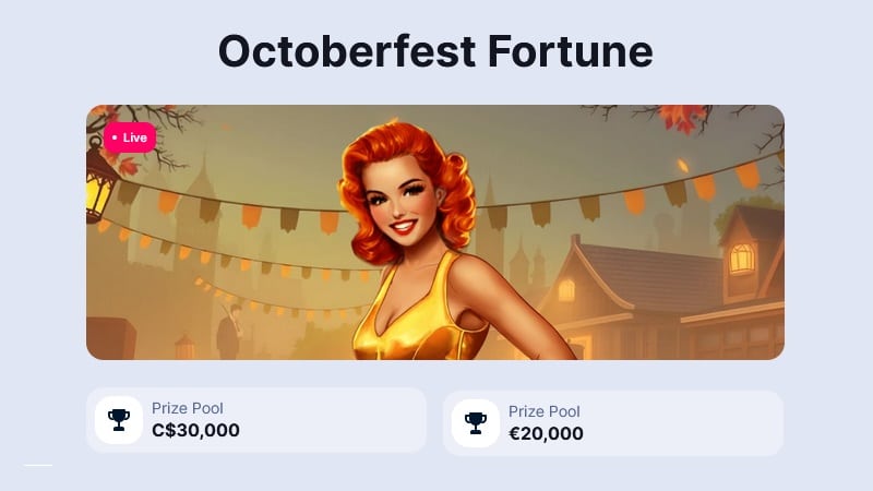 Octoberfest Prize Drop Promo