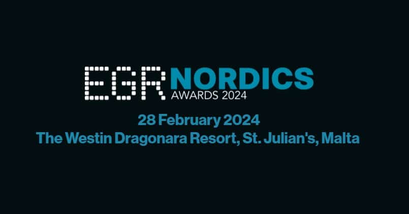 Winners of EGR Nordics 2024